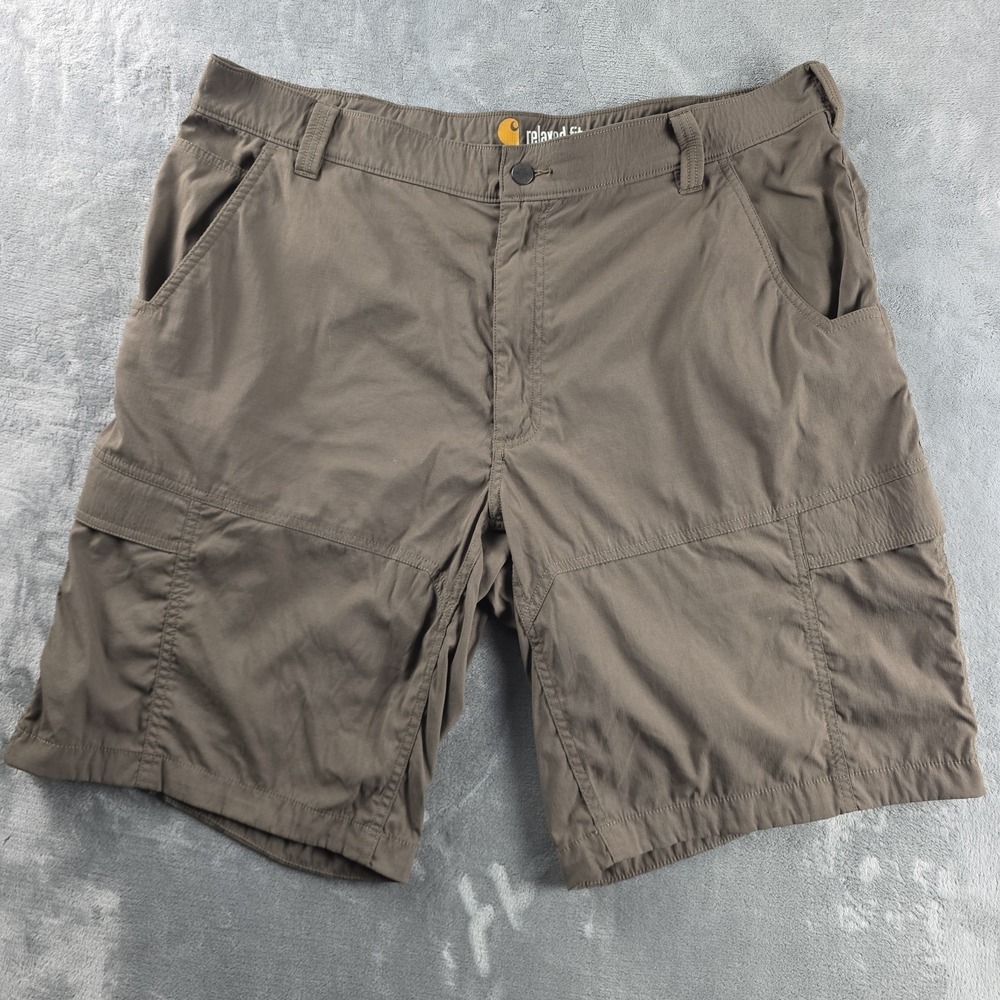 Carhartt Cargo Shorts 40‎ Relaxed Fit Light Weight Army Green
